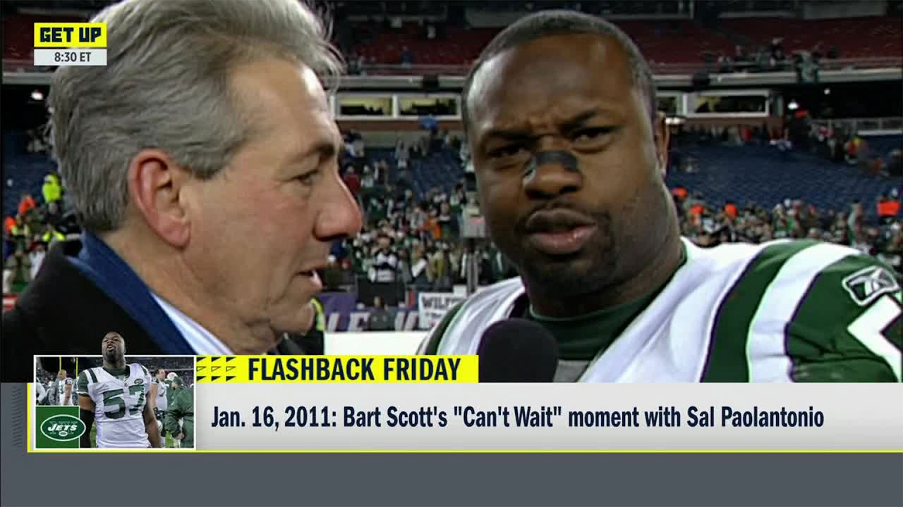 ICONIC NFL INTERVIEW 🤣🎤 When Bart Scott told Sal Pal he 'CAN'T WAIT' | Get Up