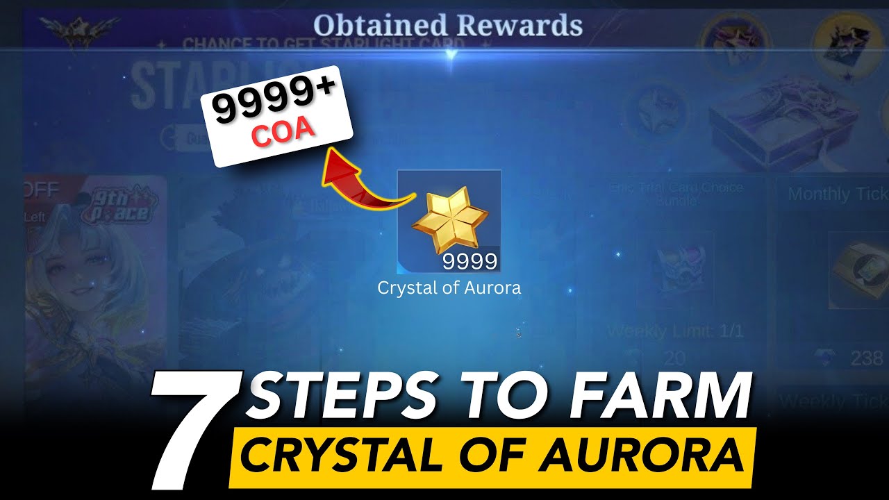 7 BEST METHOD To Farm Your CRYSTAL Of AURORA For: MAGIC WHEEL| GRAND COLLECTION & ZODIAC SUMMON