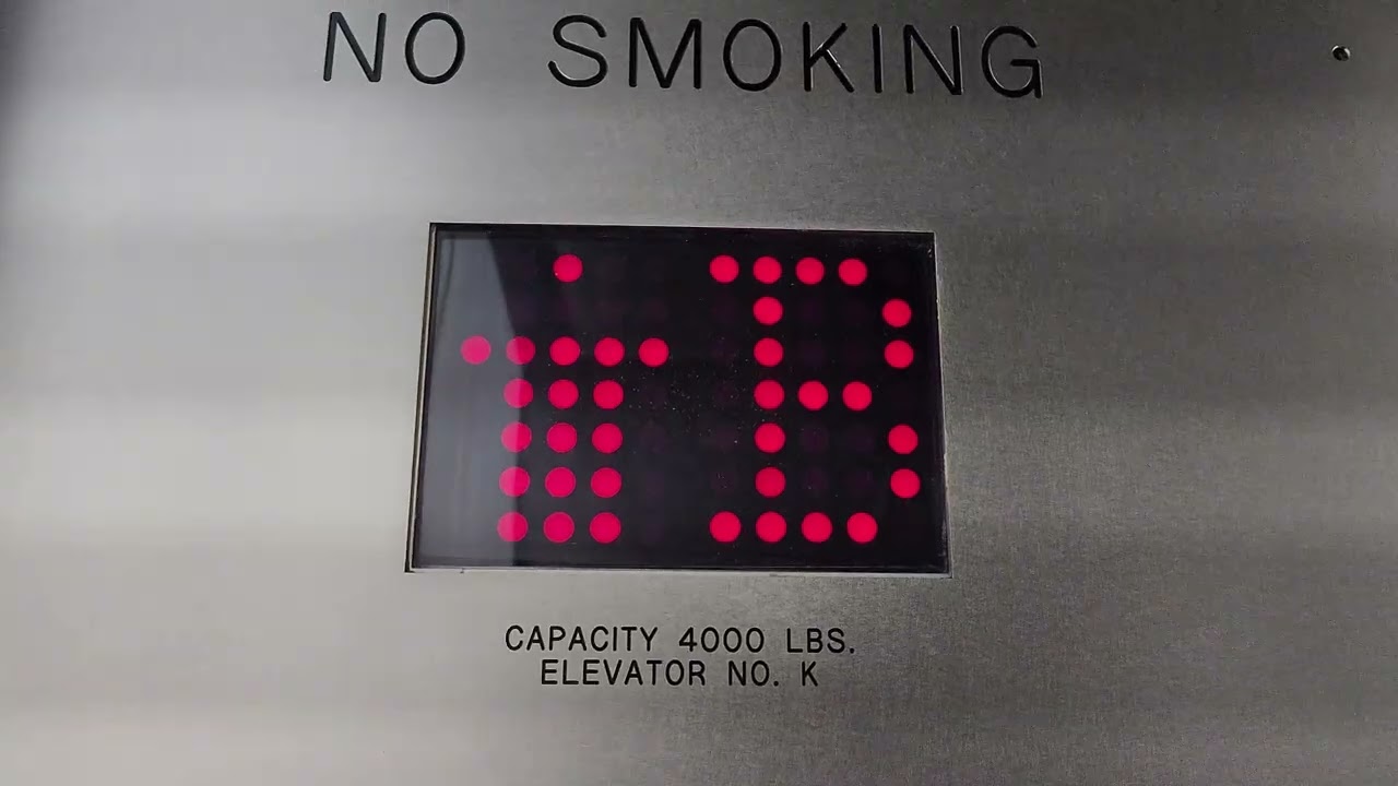 International arrivals SeaTac Airport elevators