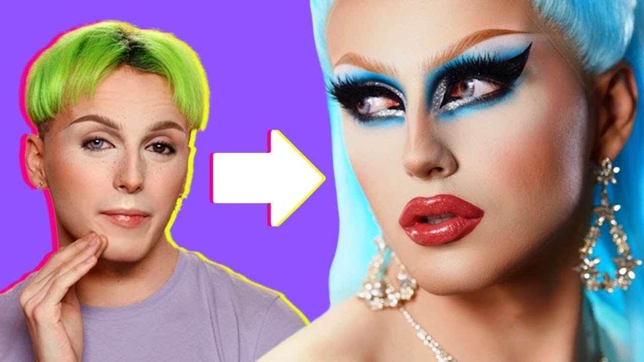BLUE ICE PRINCESS DRAG TRANSFORMATION | By Kam Hugh