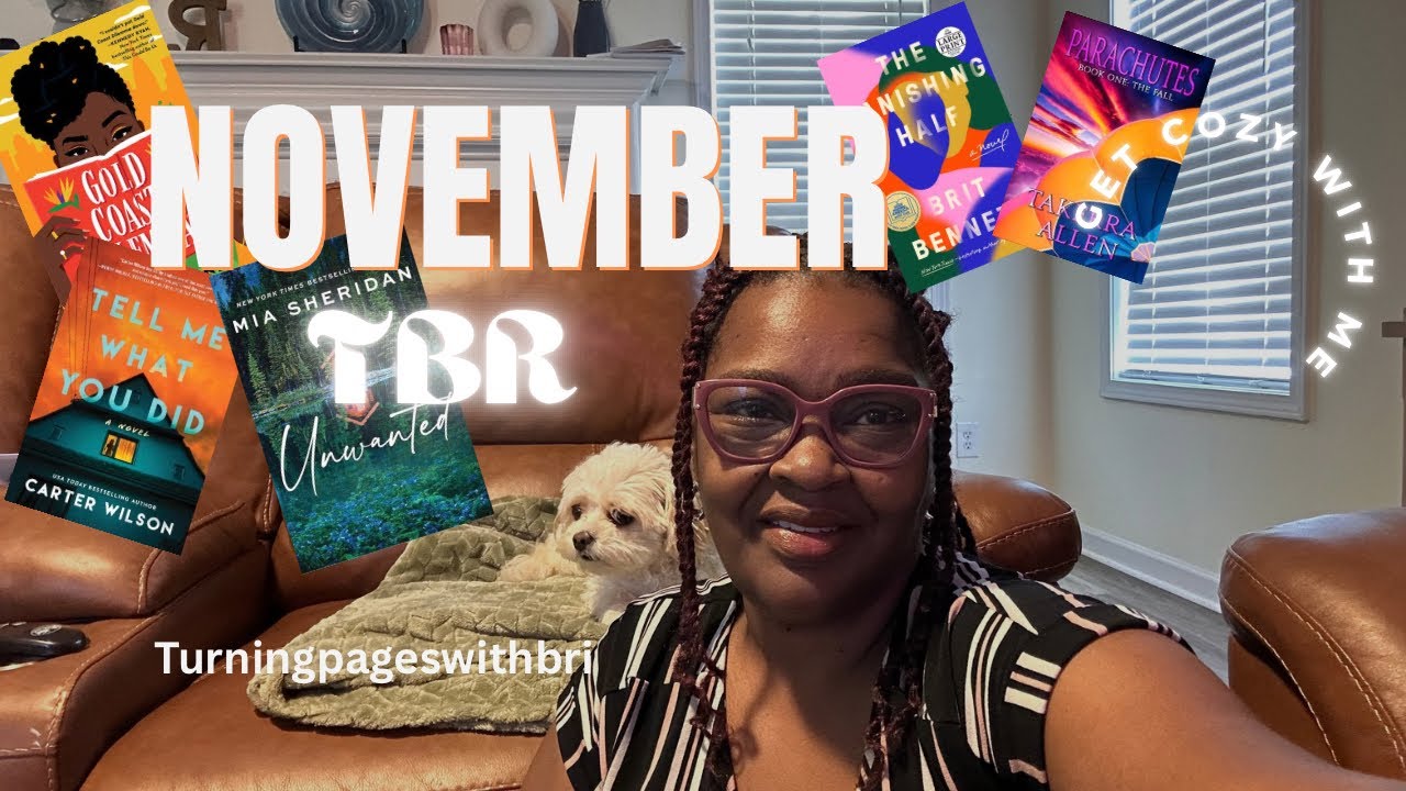 Cozy November TBR/ Quick Book Review/ Tiny Book Haul 