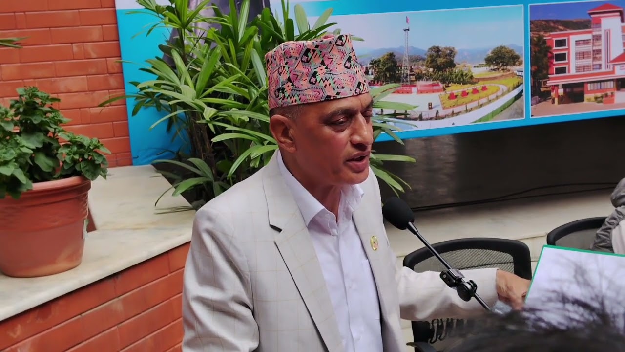 ताेडफाेड र त्तगजनिबाट भएको क्षति भन्दा दस्तावेज नष्टबाट धेरै नाेक्सान  : नगर प्रमुख पाण्डेय