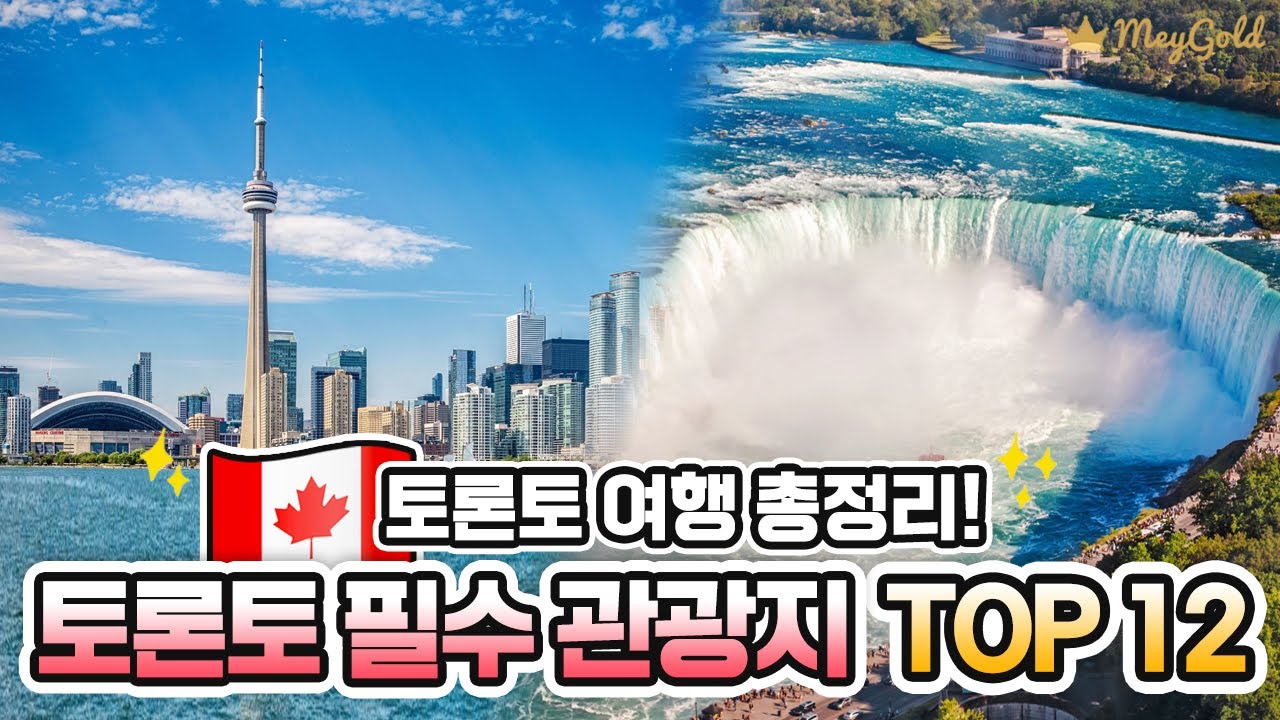 캐나다 토론토 여행 코스 총정리🇨🇦🍁 토론토 여행 가기 전 필수 영상! 최고의 관광 명소들만 콕 집어서 알려드려요📌