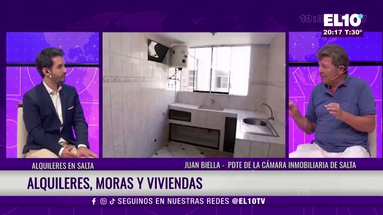 ALQUILERES EN SALTA: FELIPE BIELLA COMENTA SOBRE LA INFLACIÓN Y COMO AFECTA AL SECTOR