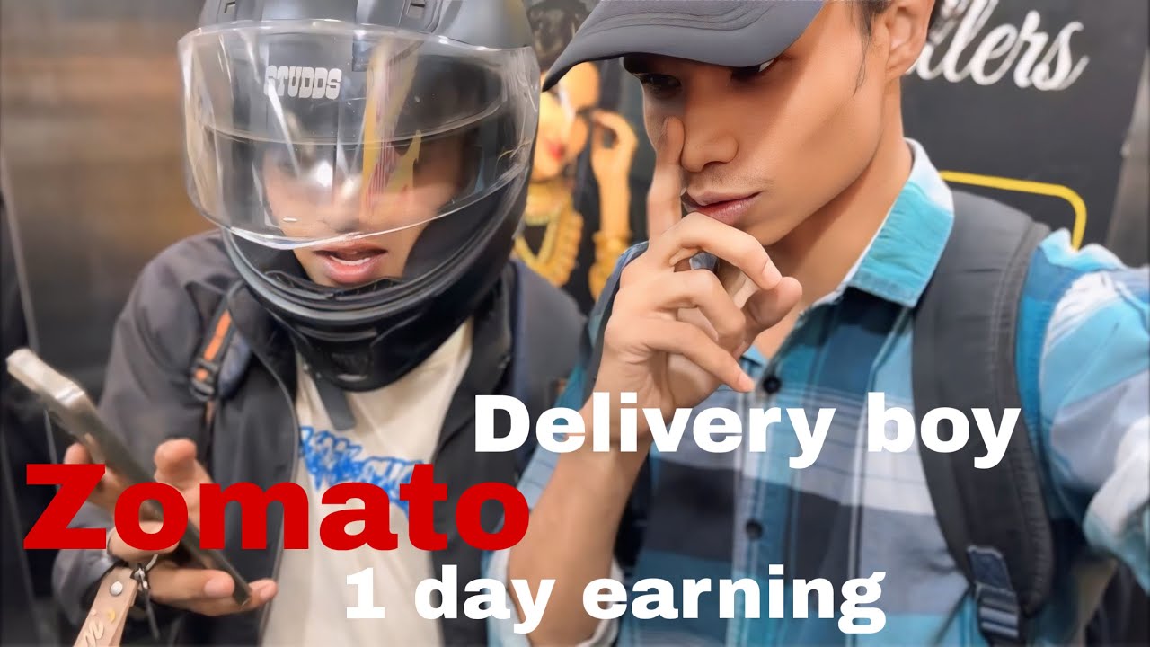 Zomato delivery boy one day earning @CoolHarishh #zomato 