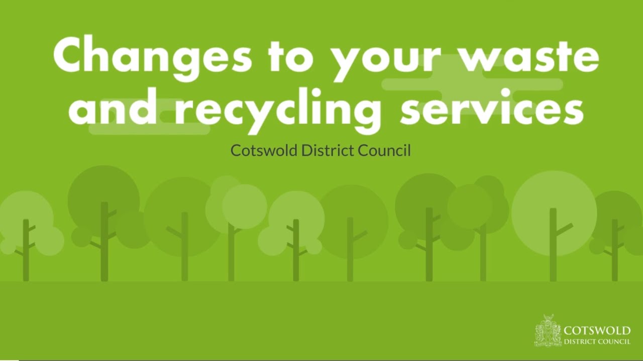 Changes to your waste and recycling services