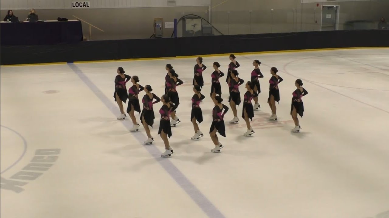 2024 patinage synchro Rythmiks Lanaudiere A3 Lévis - Shakira
