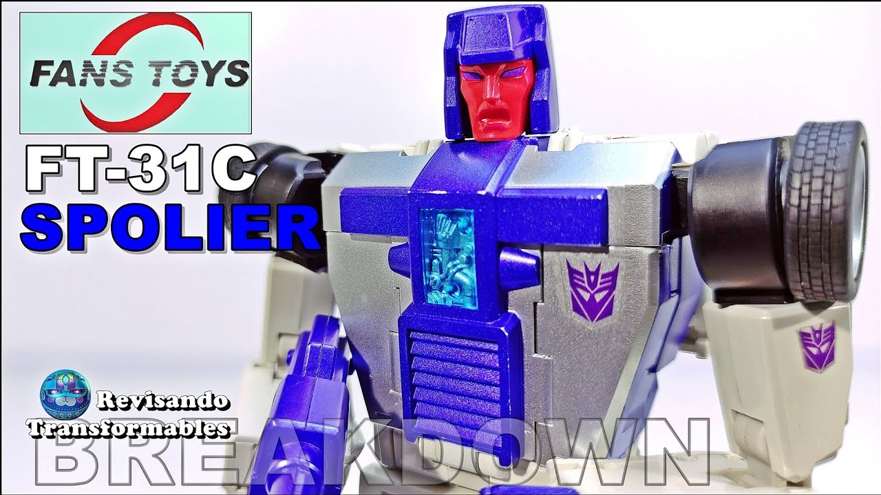 FansToys FT-31C Spoiler Breakdown Masterpiece Transformers G1 Combiner Menasor Part 1/5