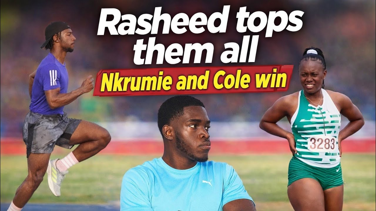 Full Races inside: Nkrumie Looks fast Rasheed Foster wins it all Serena Cole 