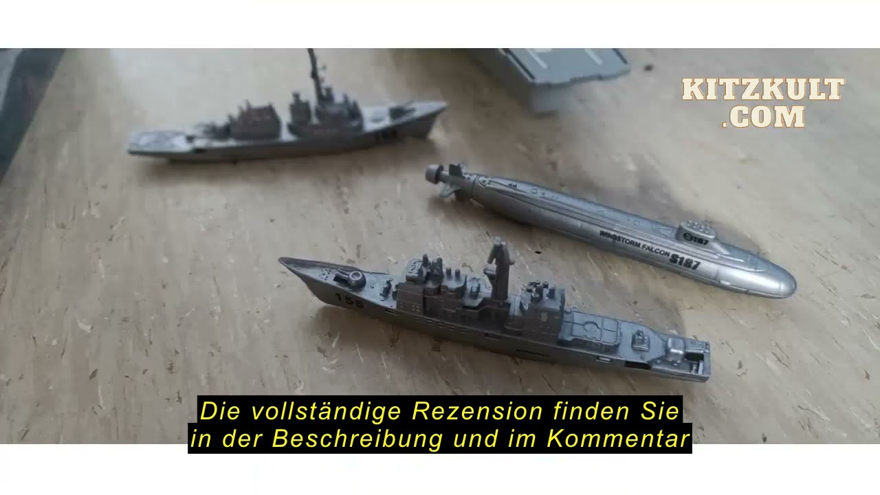 Produktbewertung deAO Flugzeugträger Spielset, Flugzeugträger und Schlachtschiff Modell mit Militärf
