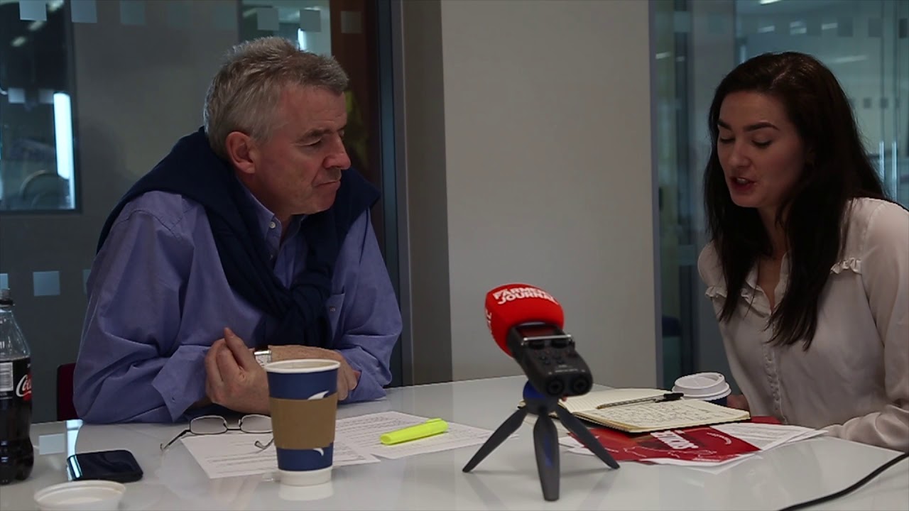 Майкл О'Лири даёт интервью Irish Farmers Journal