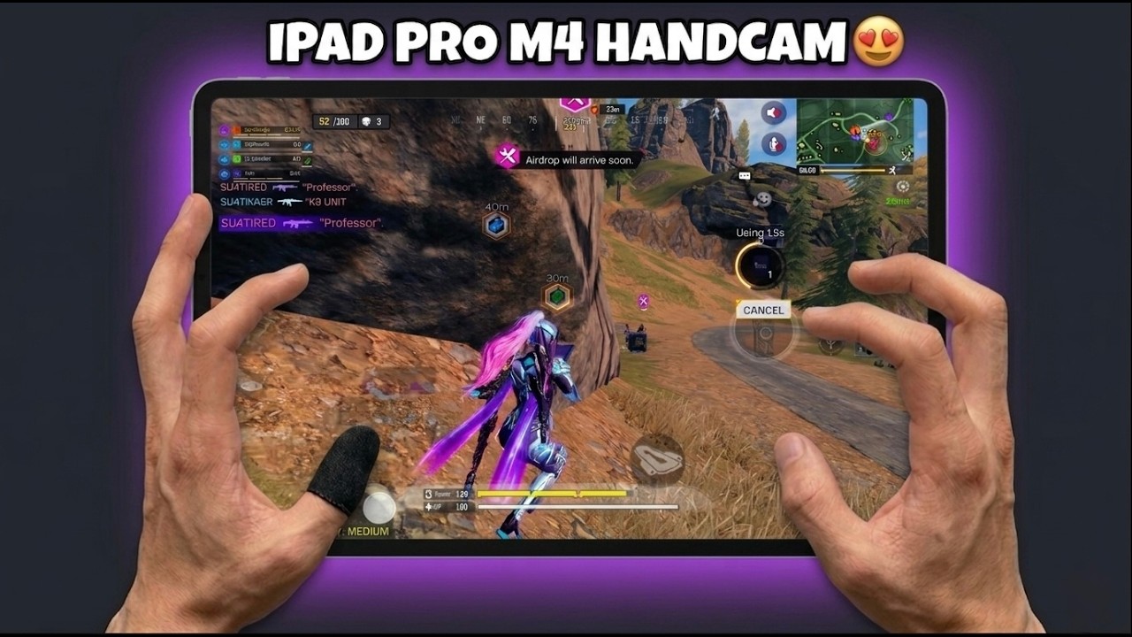 iPad Pro M4 😍 CODM HANDCAM Smooth + 120 FPS 🔥codm test / Gameplay/ Best sensitivity