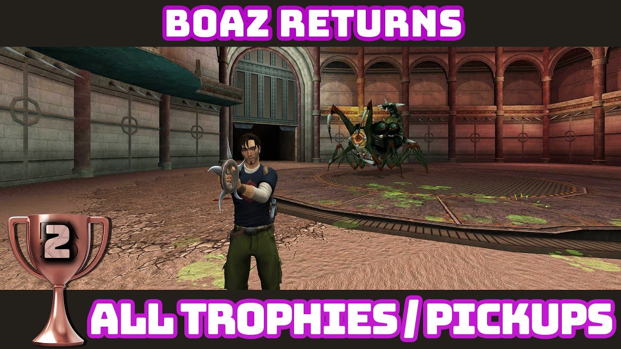 Tomb Raider Angel of Darkness Remastered  - Boaz Returns (All Trophies/Pickups)