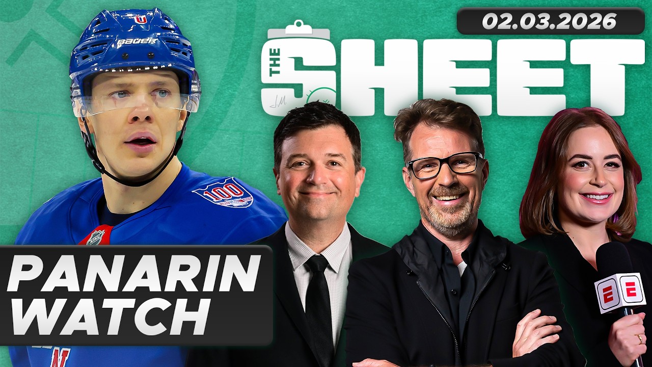 Artemi Panarin Watch ft. Emily Kaplan & Greg Wyshynski | The Sheet with Jeff Marek