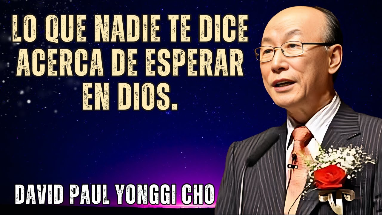 David Paul Yonggi Cho dijo esto sobre el tiempo de Dios – ¡y necesitas escucharlo!