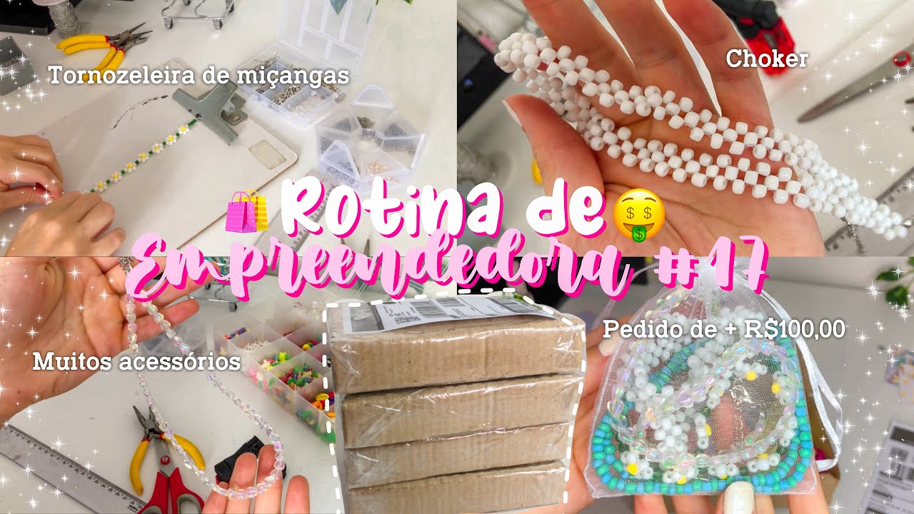 Rotina de empreendedora #17 | Recebi um pedido de + R$100,00 😱🤑
