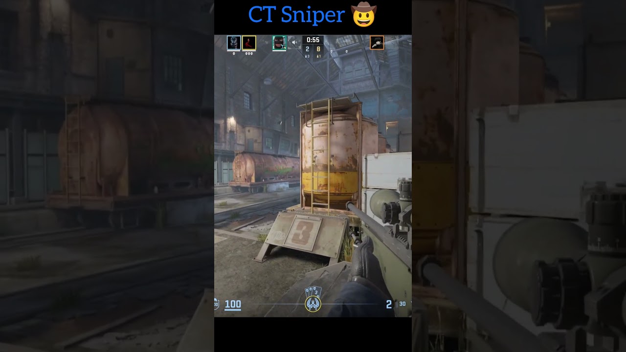 AWP 4 kills on train CT 😎