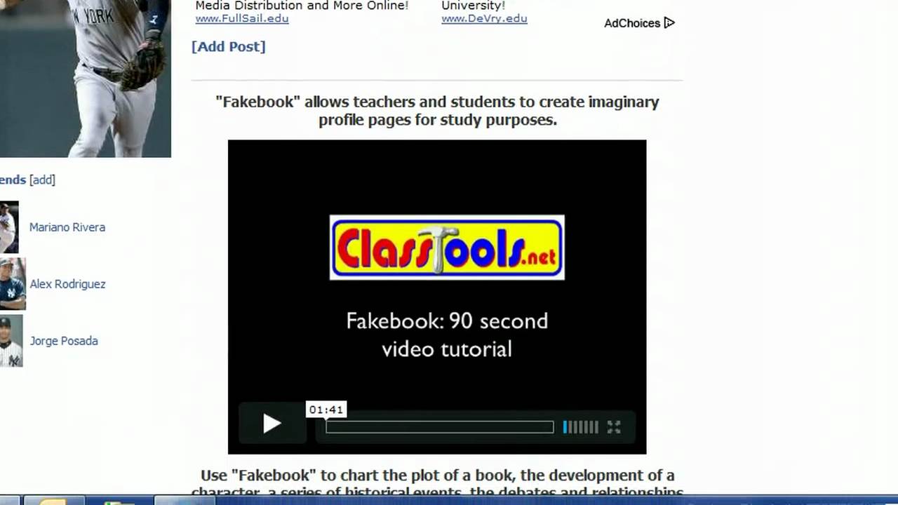 How to Create A Fakebook Profile