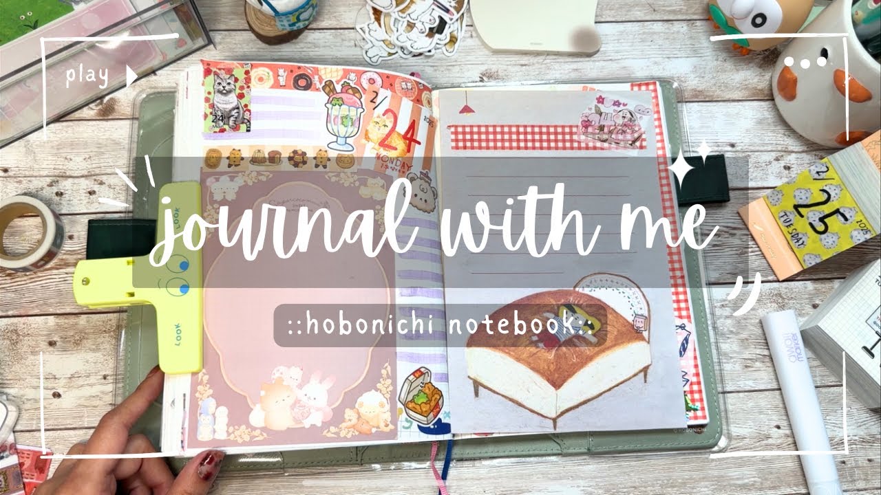 Journal With Me | Creative Daily Journaling in my Hobonichi