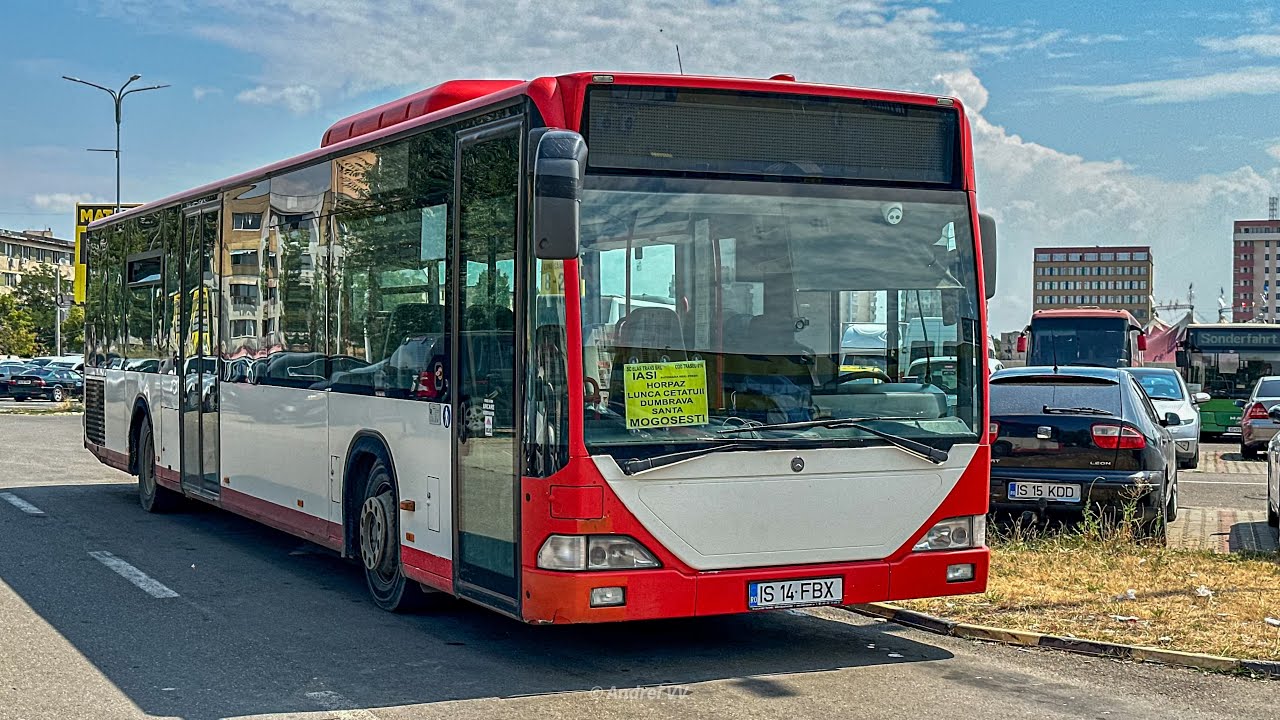 Journey with / Călătorie cu Mercedes Citaro MÜ IS 14 FBX (IAȘI - MOGOȘEȘTI) - Sound only