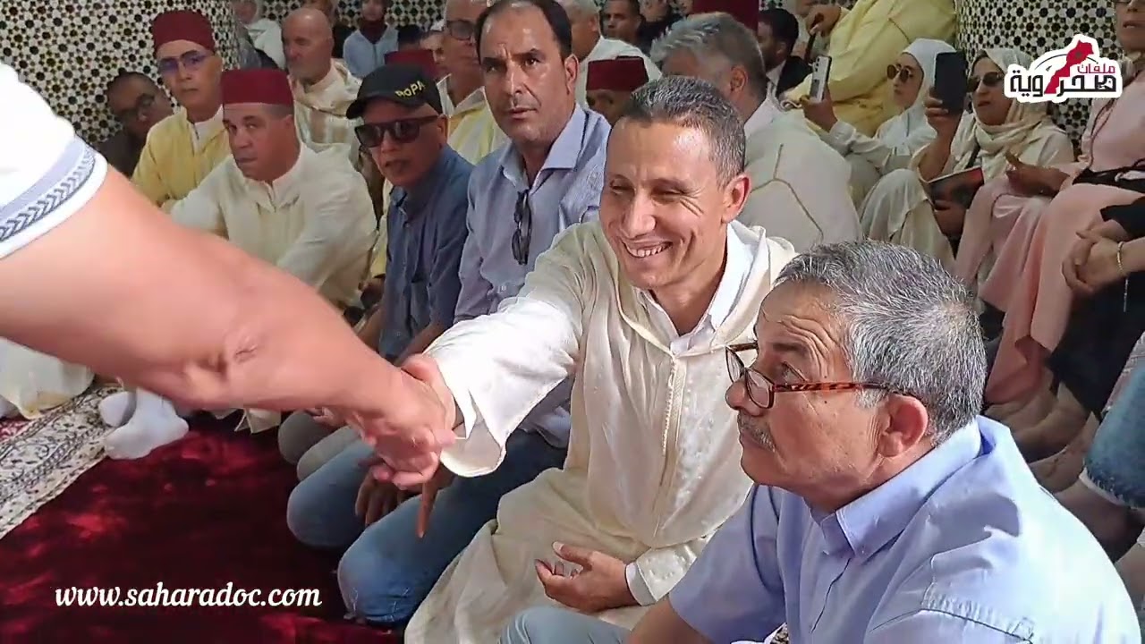 الحاجب الملكي يفتتح الموسم الديني للولي الصالح سيدي بوعبيد الشرقي بمدينة أبي الجعد بحضور وفد رسمي