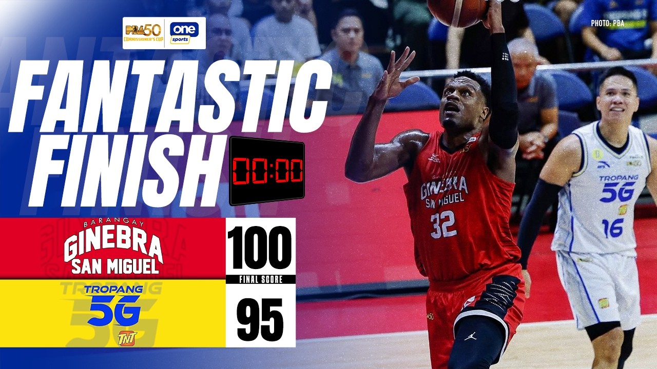 Brgy. Ginebra FINISH WITH STRONG, THRILLING OVERTIME WIN vs TNT | PBA Season 50 Commissioner&rsquo;s Cup