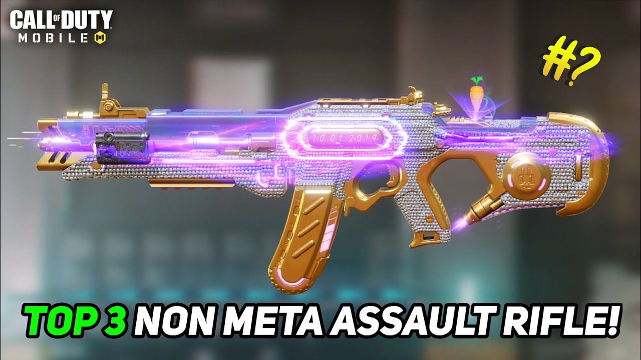 Top 3 Non Meta Assault rifles in CODM Season 8
