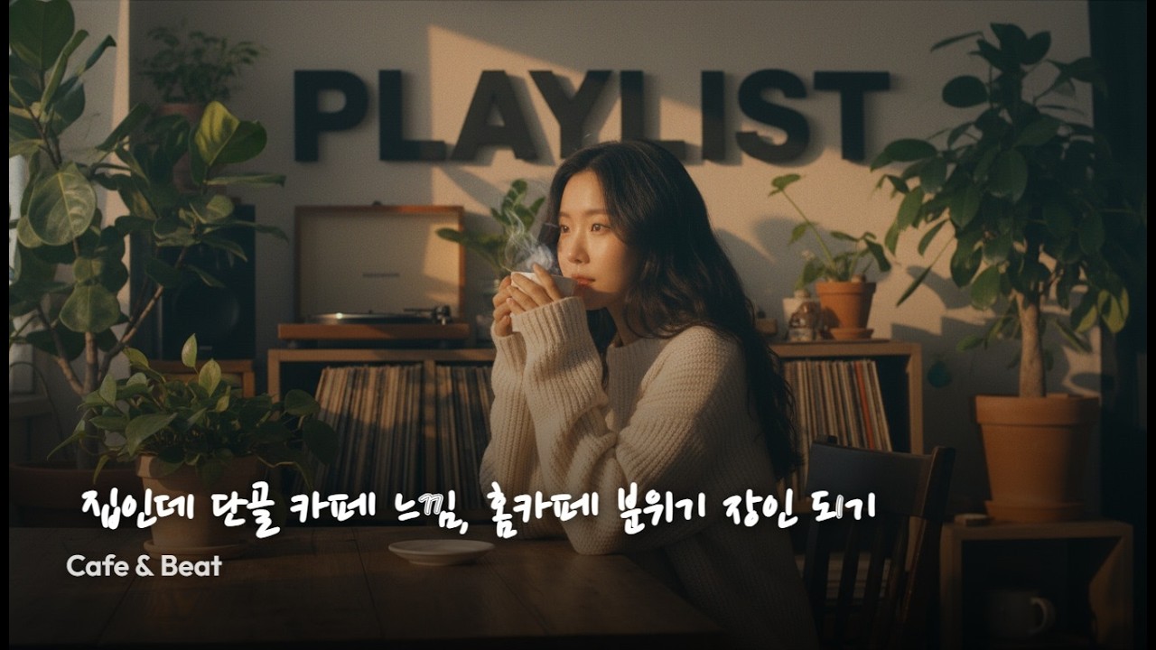 Playlist ☕️ 집인데 단골 카페 느낌, 홈카페 분위기 장인 되기 | Cafe & Beat