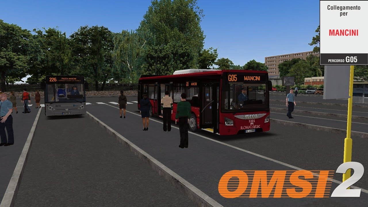 OMSI 2 – Roma Nord🇮🇹 [WIP]: Linea G05 (Rimessa ATAC Grottarossa-Mancini)