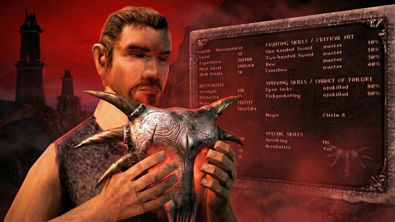GOTHIC &eacute; o grandioso RPG SOMBRIO que odeia o JOGADOR