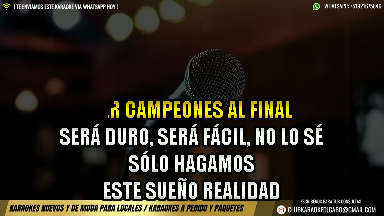 Pedro Suarez Vertiz - El Triunfo Tan Soñado KARAOKE + COROS | HD