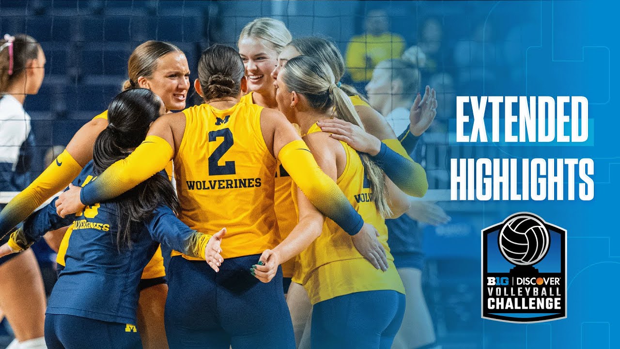 Penn State at Michigan | Extended Highlights | Big Ten Volleyball | 10/31/2025