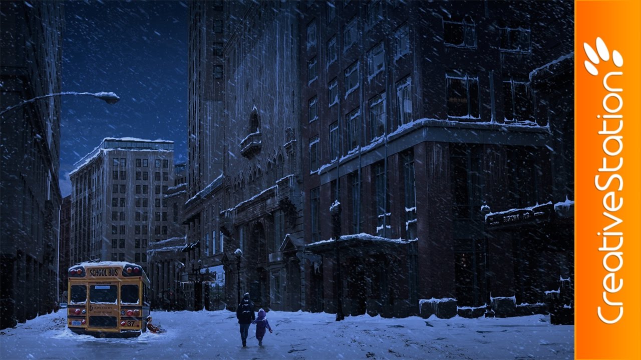 Winter Is Coming - Speed Art (#Photoshop) | CreativeStation