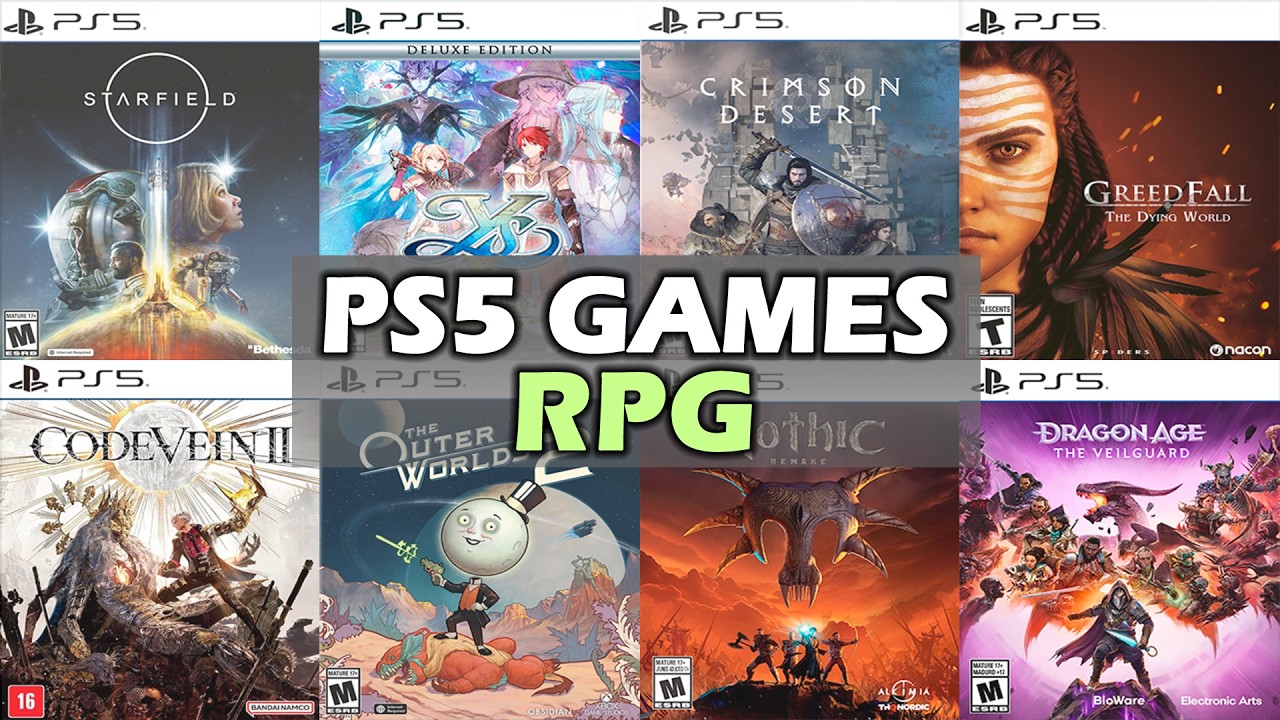 ТОП-40 ЛУЧШИХ RPG ДЛЯ PS5 || ИГРЫ ДЛЯ PS5