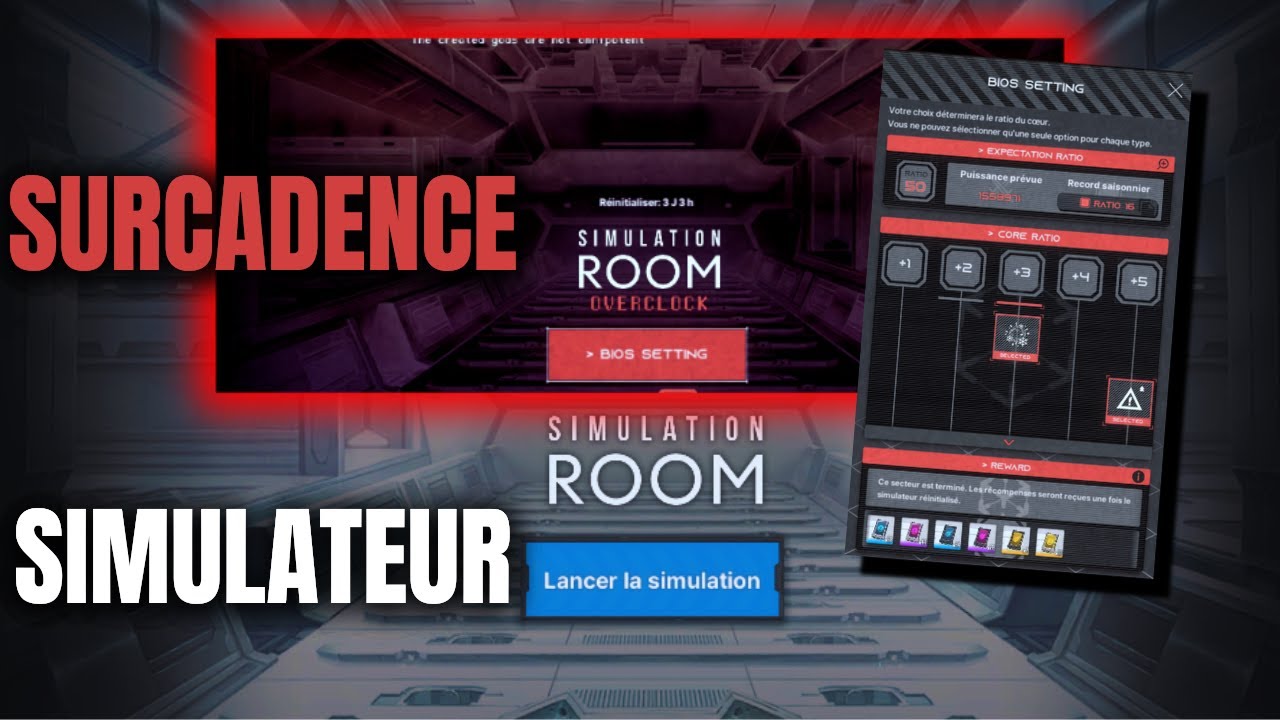 Focus sur le Simulateur & la Surcadence (Overclock Mode) | Goddess of Victory: NIKKE FR
