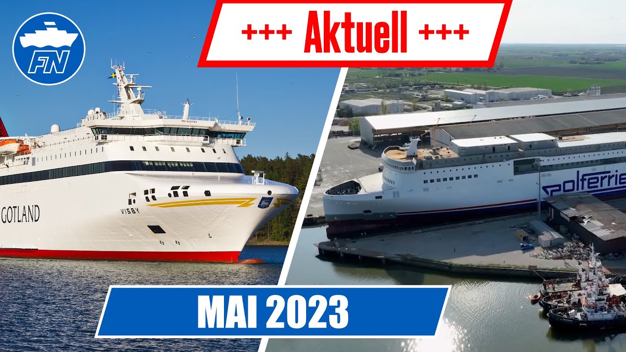Polferries-Neubau vom Stapel gelaufen, VISBORG an Baleària uvm. | FährNews Aktuell