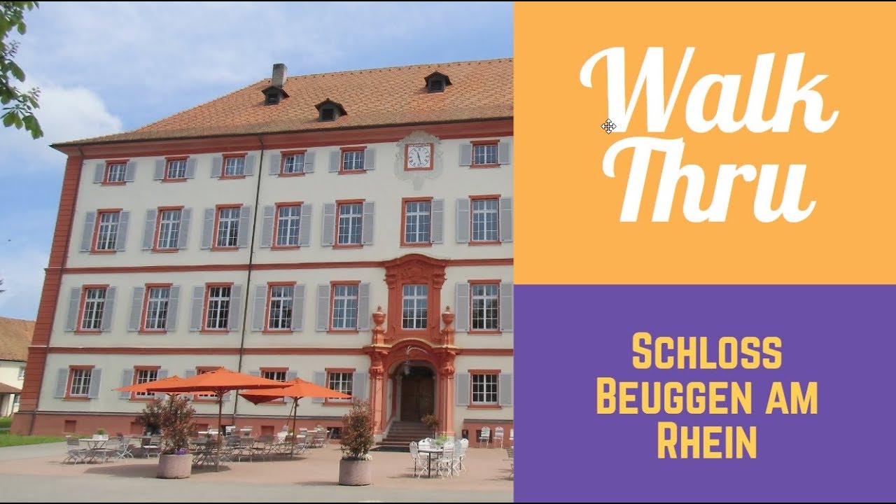 Walking through: Schloss Beuggen am Rhein in GERMANY
