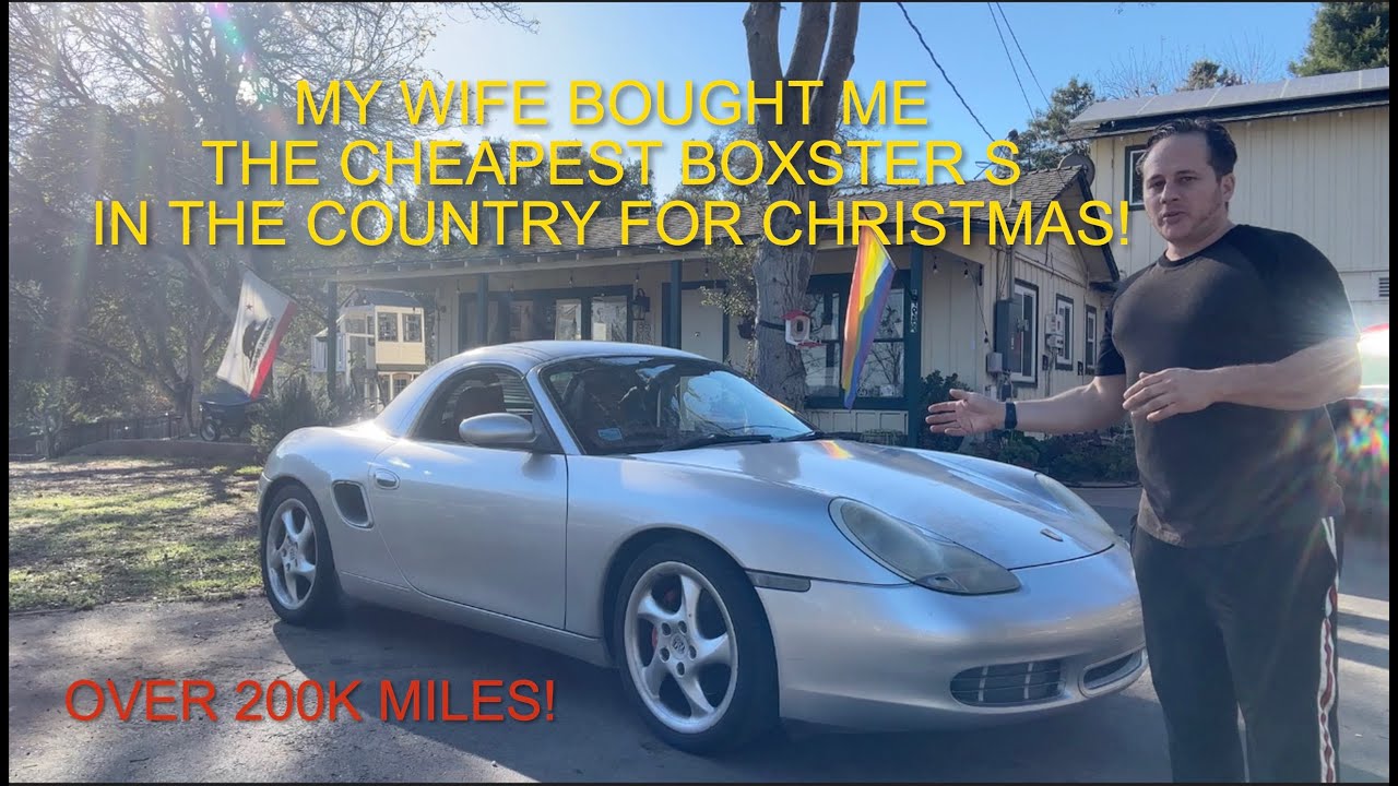 My Wife Bought Me A 2000 Porsche Boxster S With Over 200k Miles! Review!