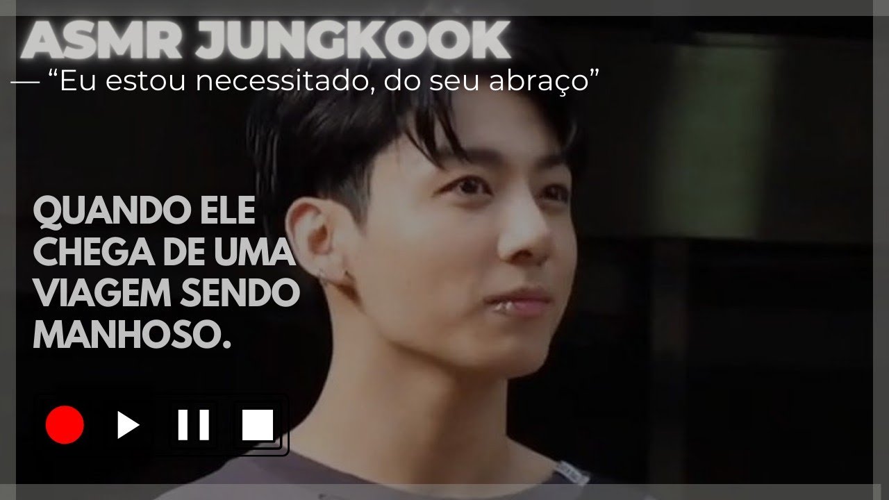 Sendo manhoso pós viagem||ASMR JUNGKOOK.