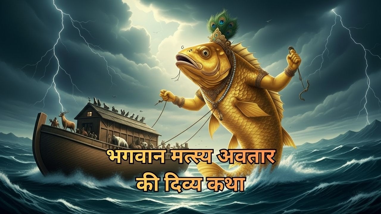भगवान मत्स्य अवतार की दिव्य कथा
