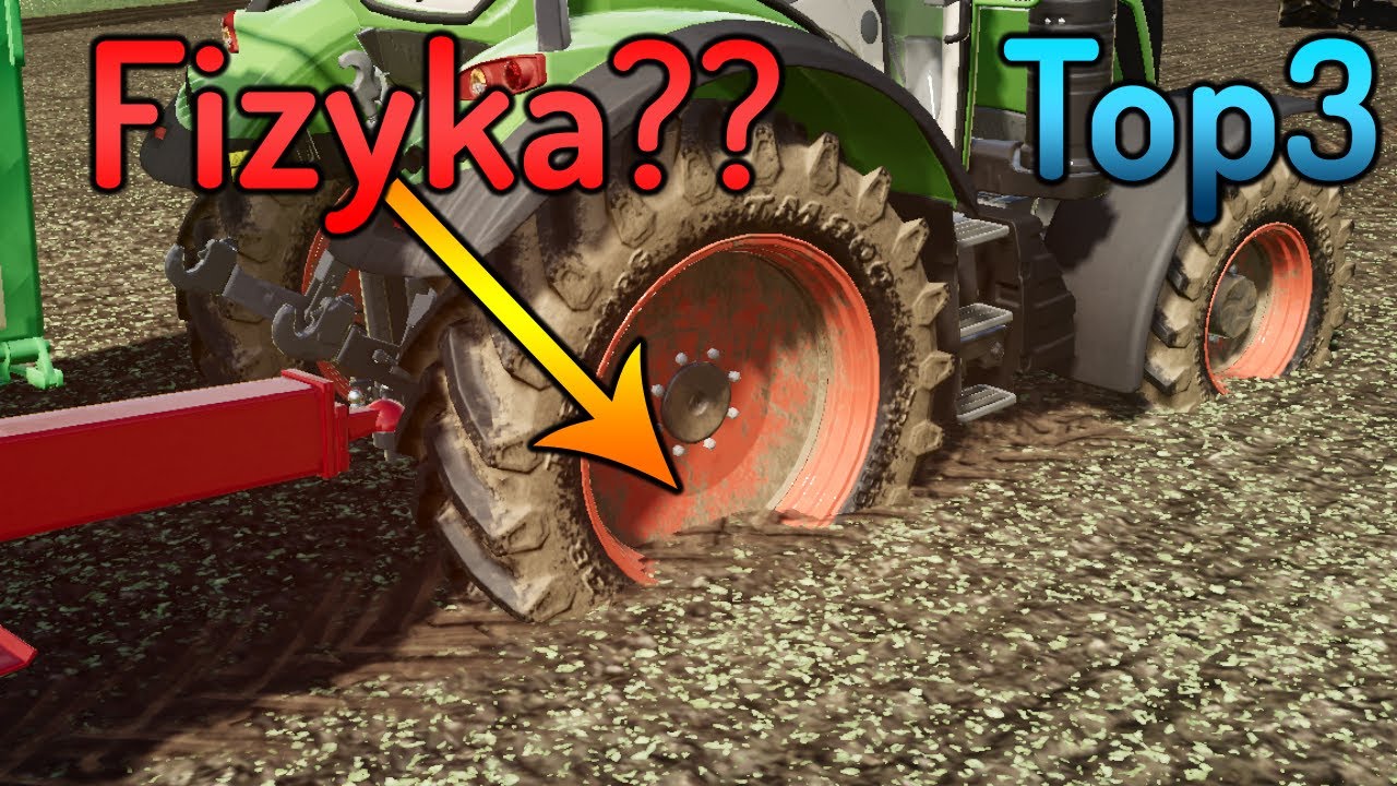 Zakopywanie się ?? Top 3 Realne mody do Fs 19