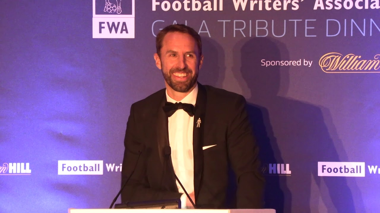 Gareth Southgate Tribute Evening speech