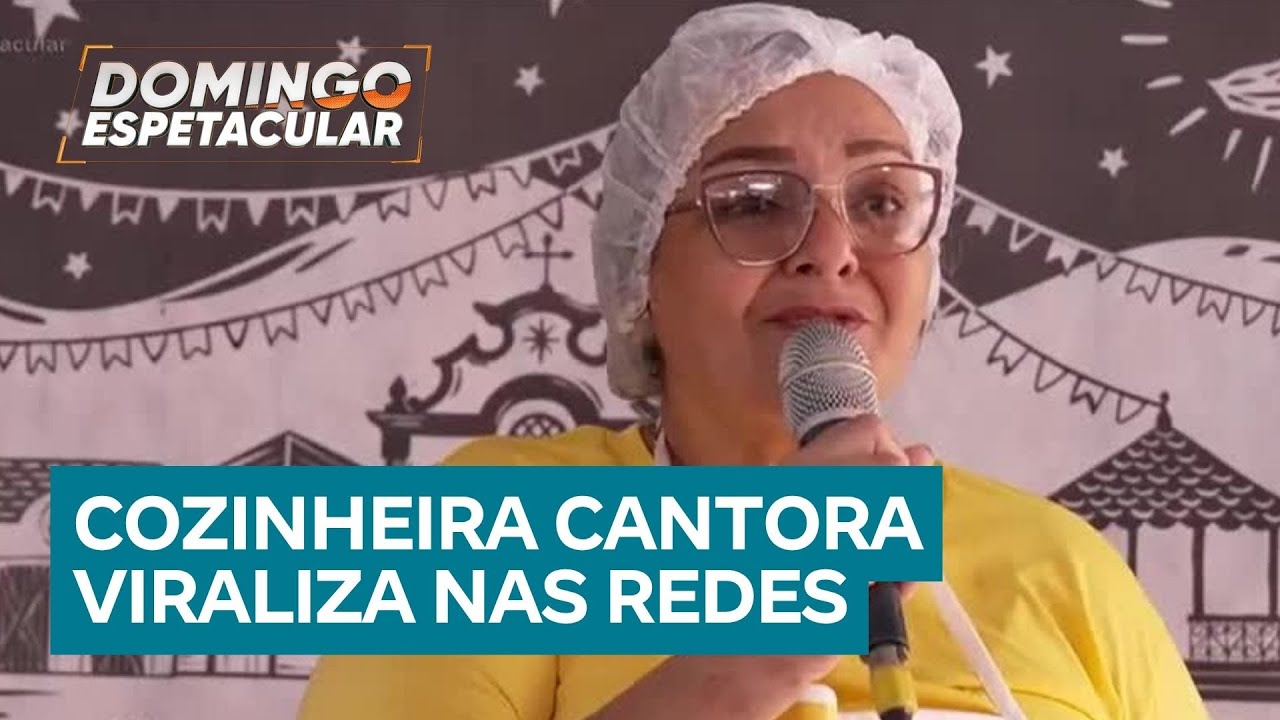 Cozinheira pernambucana viraliza ao cantar sucesso da música brasileira em restaurante
