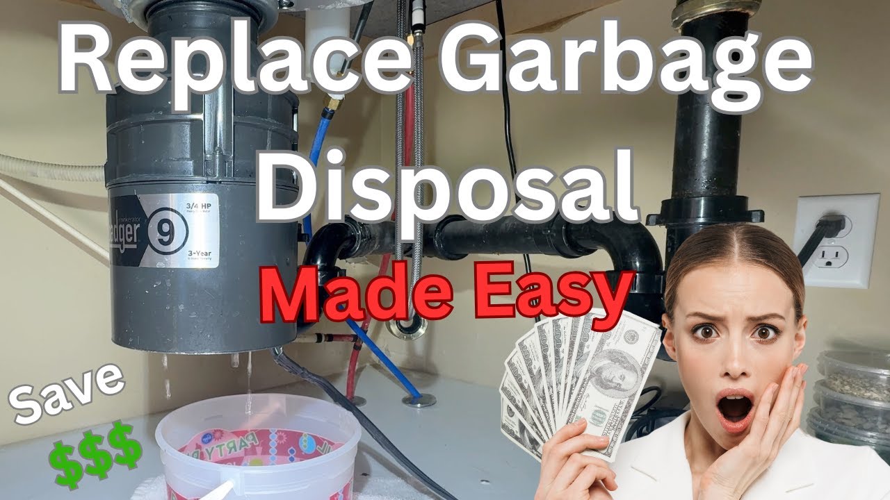 EASY Garbage Disposal Replacement - Step By Step