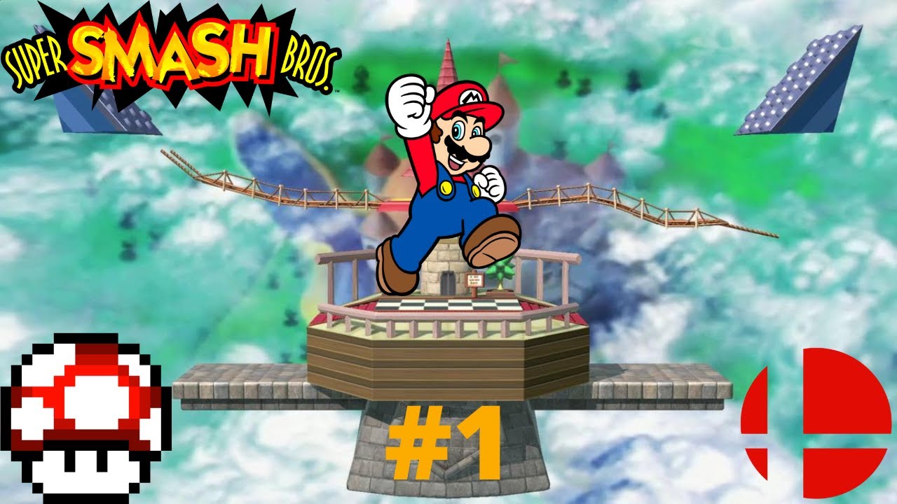 Super Smash Bros. [N64] #1 Mario | Classic Mode, Very Hard