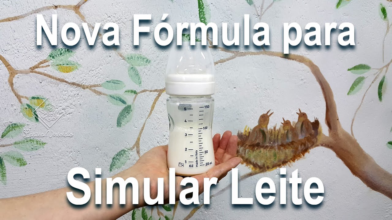 Nova Fórmula para Simular Leite do Seu Bebê Reborn