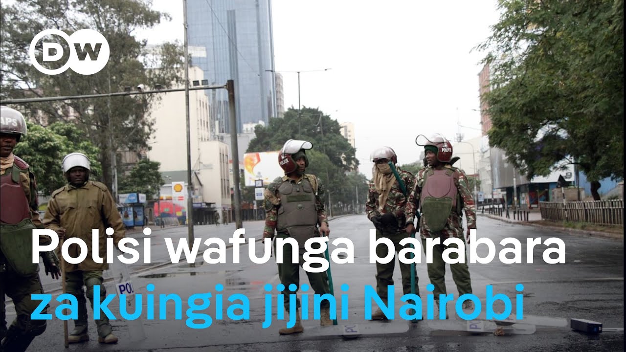Maandamano Nairobi siku ya Sabasaba 2025 | DW Kiswahili
