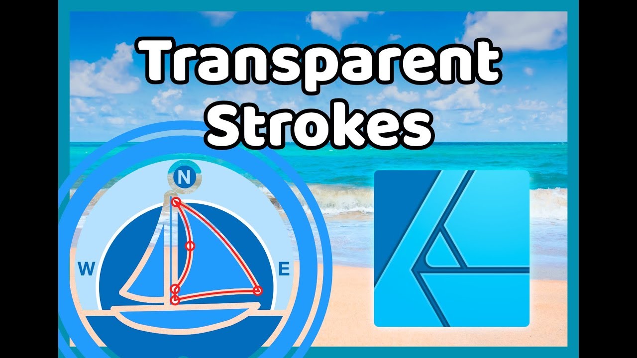 Transparent Strokes in Affinity Designer