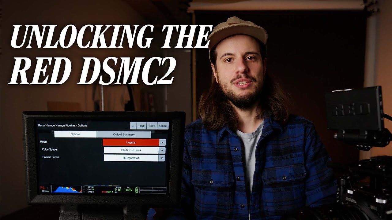 Red Dragon-X DSMC2 Menus Explained