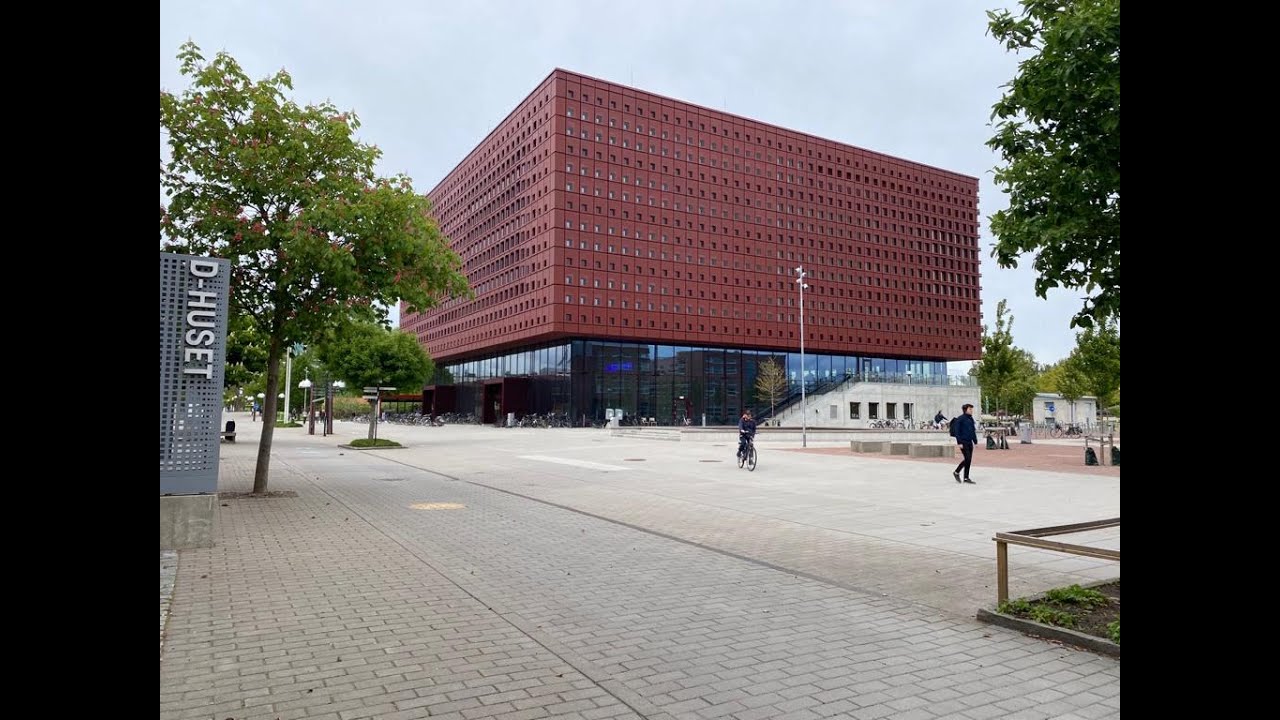 Cycling from Linkoping university to ryd centrum|| Linköping University Sweden